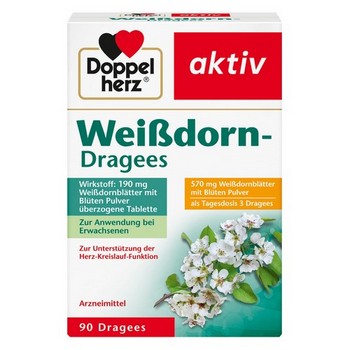DOPPELHERZ Weißdorn Dragees