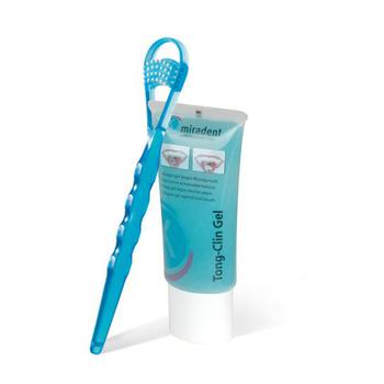 MIRADENT Zungenreinigungsset Tong-Clin