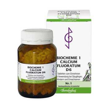 BIOCHEMIE 1 Calcium fluoratum D 6 Tabletten