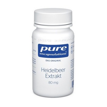 PURE ENCAPSULATIONS Heidelbeer Extrakt 80 mg Kaps.