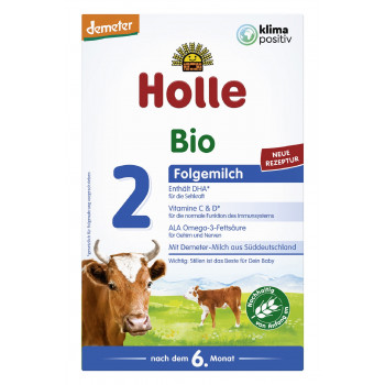 HOLLE Bio Säuglings Folgemilch 2