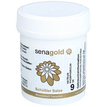 Schüssler Salz Nr. 9 Natrium phosphoricum D 6 (BIOCHEMIE Senagold) Tab.
