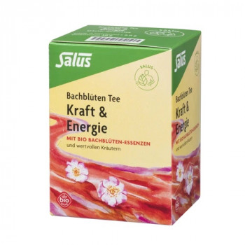 BACHBLÜTEN Tee Kraft & Energie Bio Salus Fbtl.