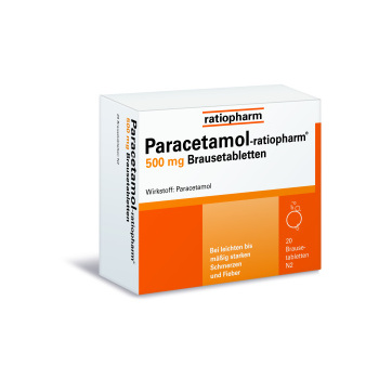 PARACETAMOL ratiopharm 500 mg Brausetabletten