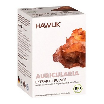 BIO AURICULARIA Extrakt+Pulver Kapseln