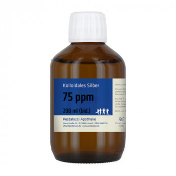 Kolloidales Silber bidest. (Silberwasser) 75 ppm