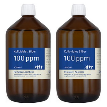 Kolloidales Silber (Silberwasser) 100 ppm