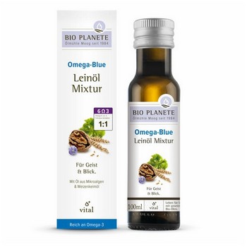 Omega blue Leinöl Mixtur