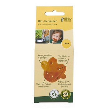 GRÜNSPECHT Bio-Schnuller 18m+